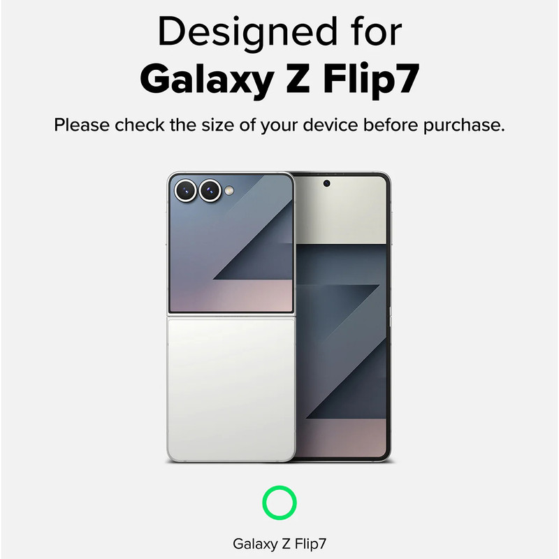 محافظ لنز دوربین بادیگارد مدل رینگی مناسب برای گوشی موبایل سامسونگ Galaxy Z Flip 7