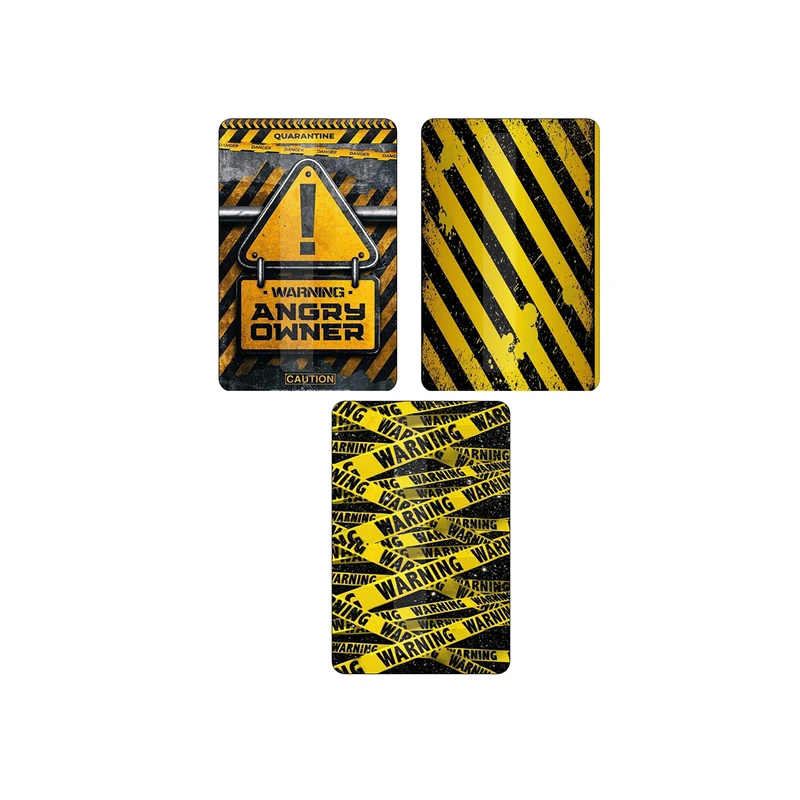 استیکر کارت مرجانی مدل خطر کد 04 مجموعه 3 عددی