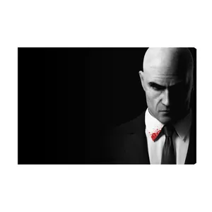 تابلو شاسی عرش مدل  AS267  طرح hitman سایز 20x30 سانتی متر