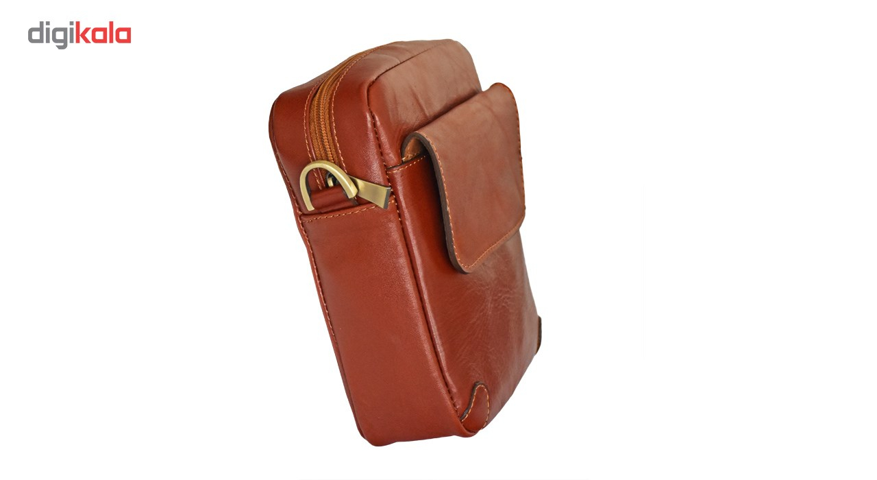 کیف رودوشی چرم آرتان مدل لبه دار کد AR04007-3