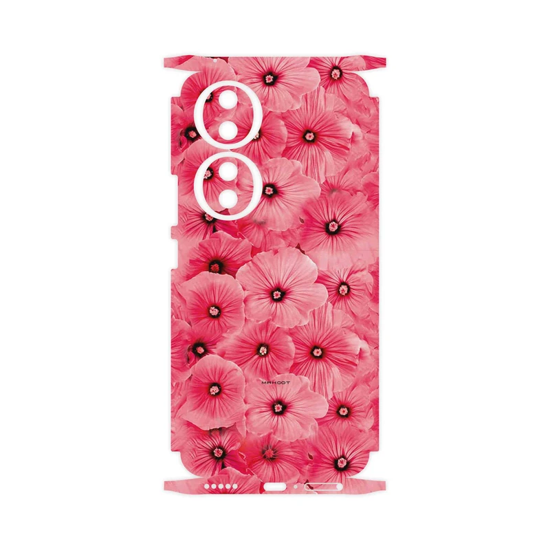 برچسب پوششی ماهوت مدل Pink_Flower-FullSkin مناسب برای گوشی موبایل آنر 90
