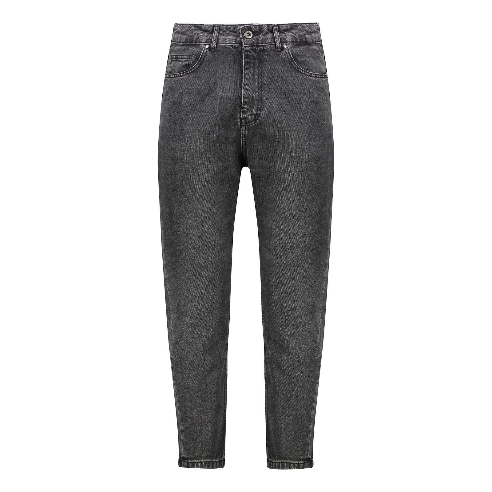 شلوار جین مردانه پاتن جامه مدل مام استایل 101121020169846 رنگ ذغالی -  - 1