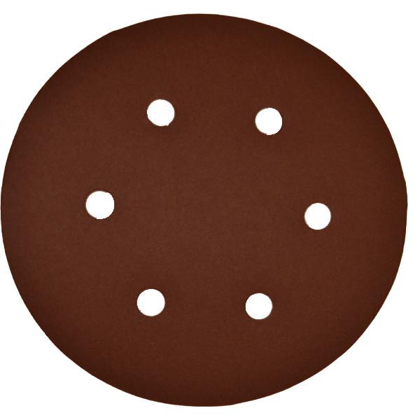 سنباده پشت کرکی مدل 150 میلیمتر P.220 بسته ده عددی سنباده پشت کرکی مدل 150 میلیمتر P.220 بسته ده عددی