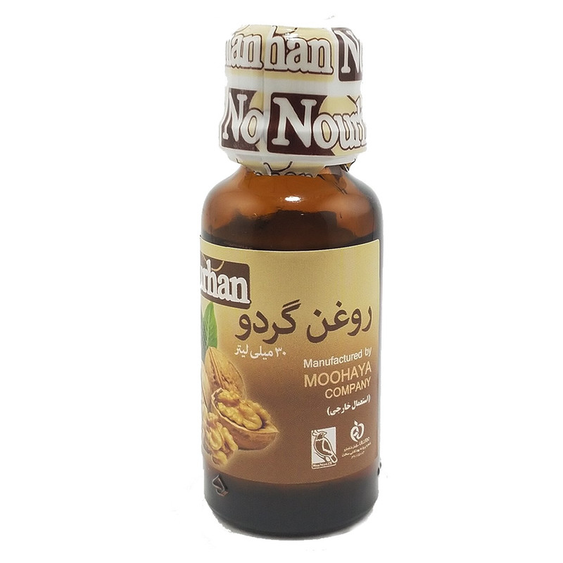 روغن گردو نورهان حجم 30 میلی لیتر