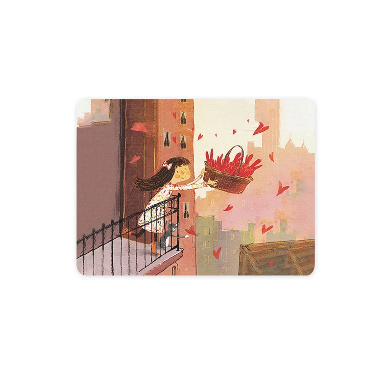 ماوس پد ترمه طراحان ایده مدل سبد گل کد cfp1422