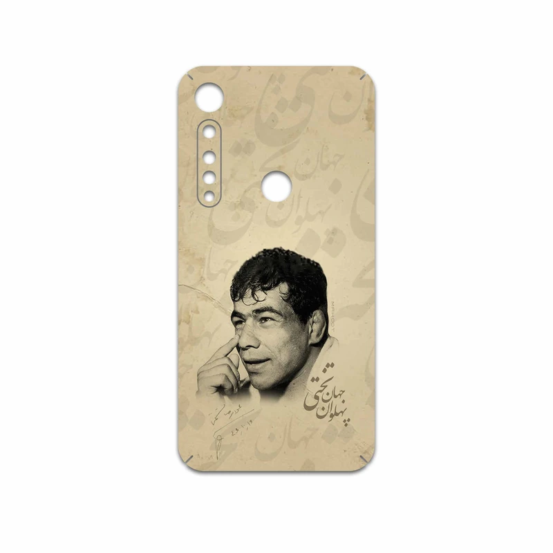 برچسب پوششی ماهوت مدل Gholamreza Takhti مناسب برای گوشی موبایل موتورولا One Vision Plus