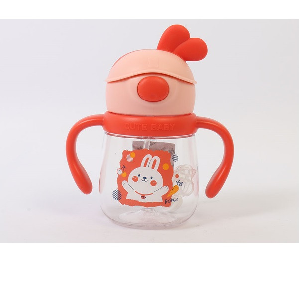 لیوان آبمیوه خوری رووکو مدل خرگوش و هویج گنجایش 240 میلی لیتر