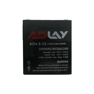 باتری 12 ولت 4.5  آمپر اَدلای مدل AD4.5-12