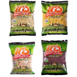 عدس و لپه و نخود و لوبیا قرمز 125 - 450 گرم بسته 4 عددی 