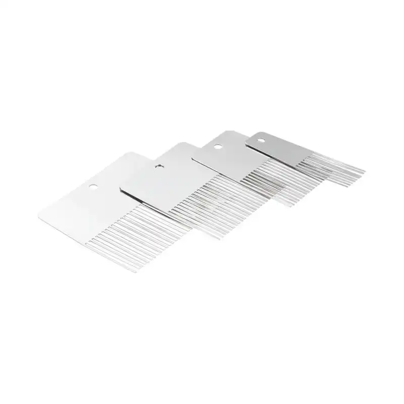 ابزار پتینه طرح شیار فلزى  کد SF8113 مجموعه 4 عددی