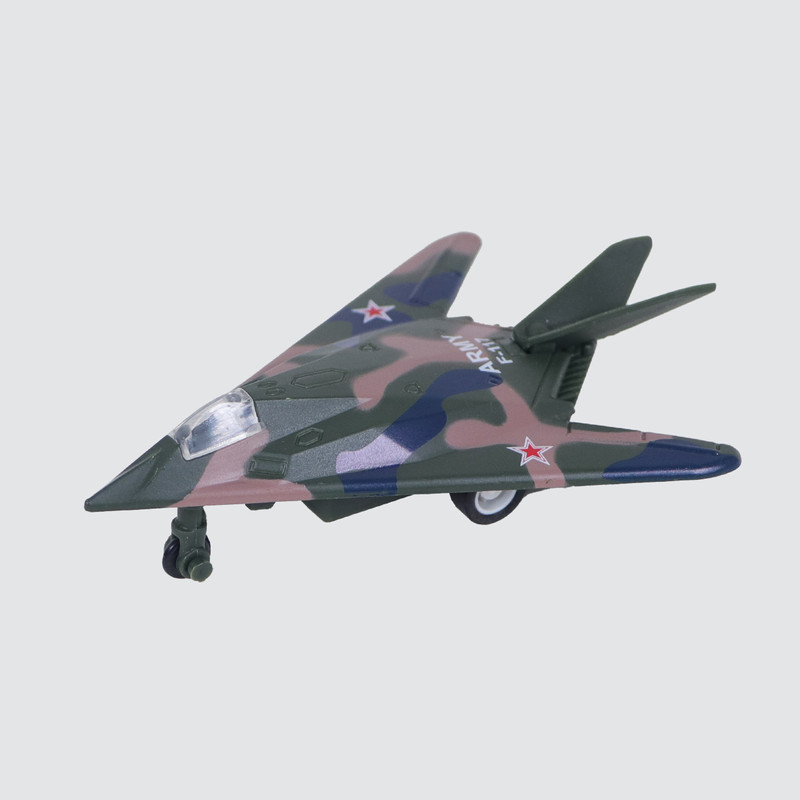 هواپیما بازی مدل جنگنده f-117 فلزی