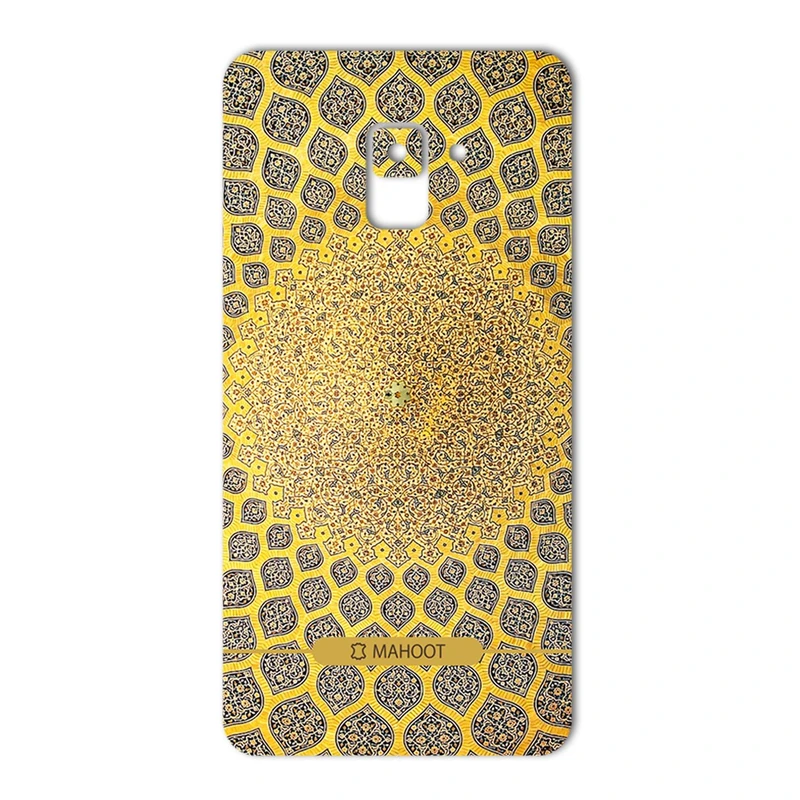 برچسب تزئینی ماهوت مدل Sheikh Lotfollah Mosque-tile Designمناسب برای گوشی Samsung A8 Plus 2018