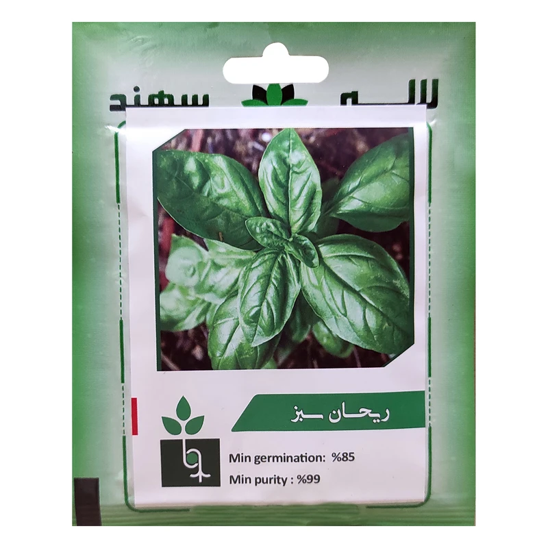 بذر ریحان سبز لاله سهند کد LSP-045
