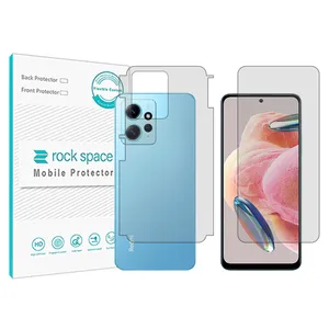 Matte Rockspace HyGEL model screen protector suitable for Xiaomi Redmi Note12 4G mobile phone with back protector