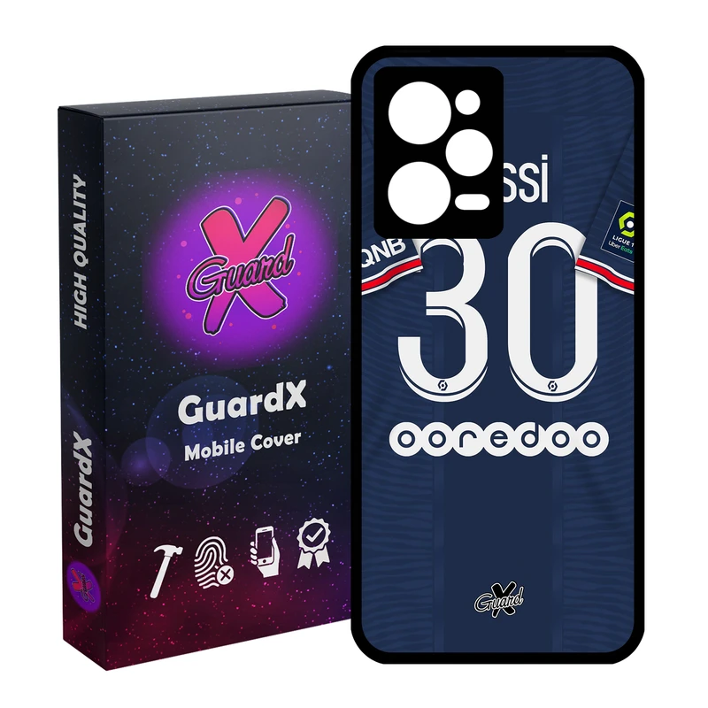 کاور گارد ایکس طرح Messi مدل Glass10356 مناسب برای گوشی موبایل شیائومی Redmi Note 12 Pro 5G/Poco X5 Pro 5G/Note 12 Pro Pro speed