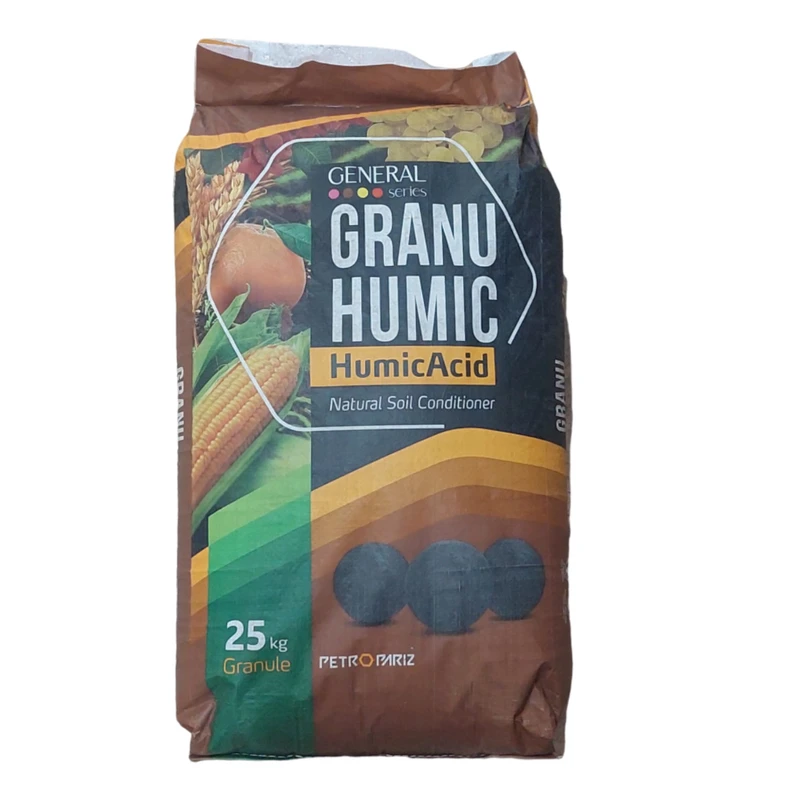 هیومیک اسید گرانول پتروپاریز مدل چالکود وزن 25 کیلوگرم