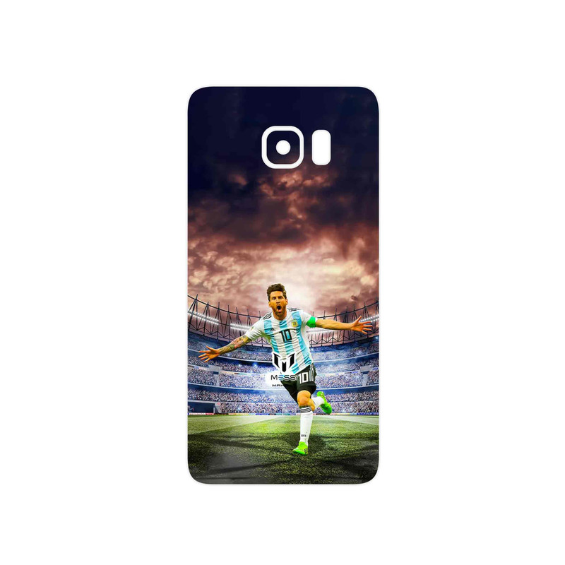 برچسب پوششی ماهوت مدل Lionel Messi 2 مناسب برای گوشی موبایل سامسونگ Galaxy S6 Edge