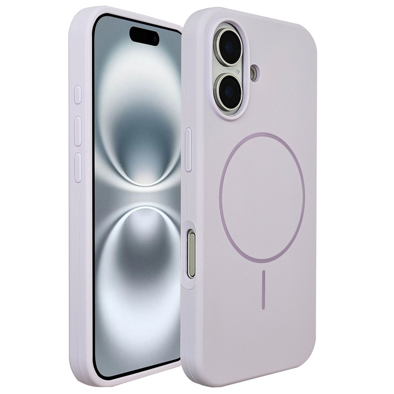 کاور کیس مدل سیلیکون مگ سیف مناسب برای گوشی موبایل اپل Iphone 16