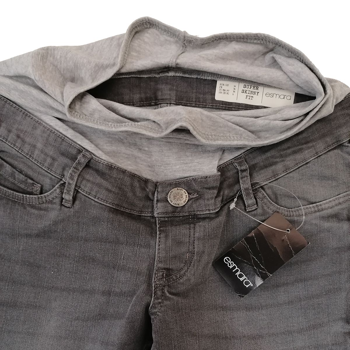 شلوار بارداری اسمارا مدل جین کد 9681463 - - 6