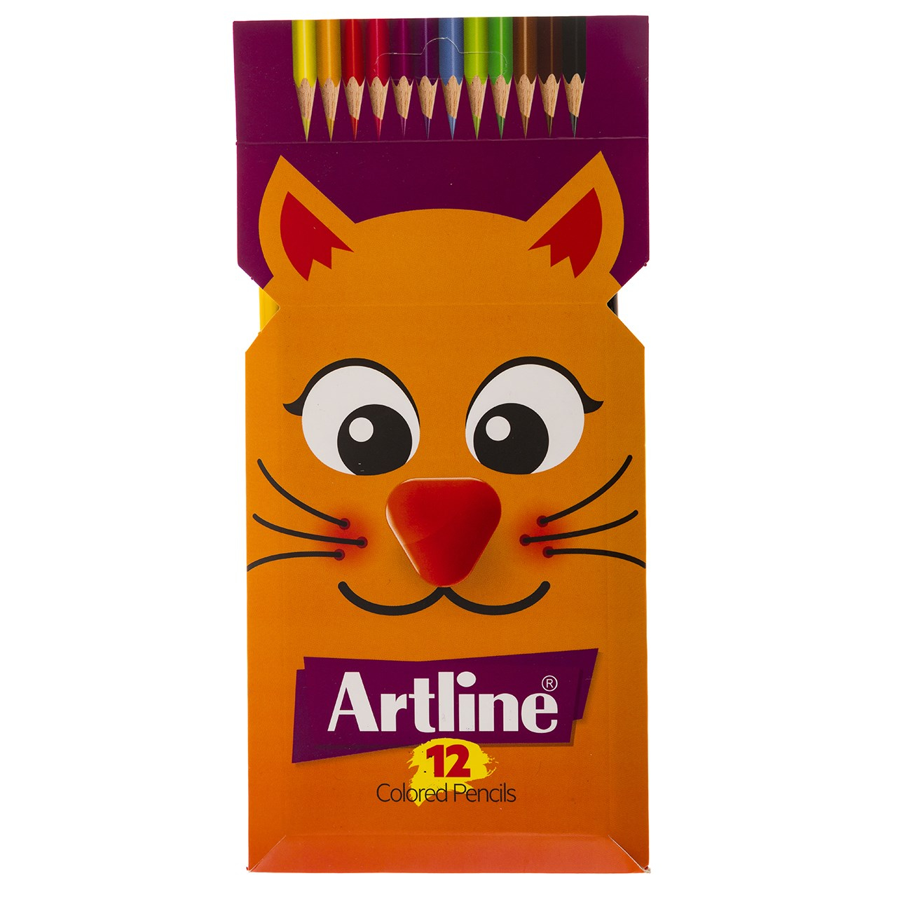 مداد رنگی 12 رنگ آرت لاین مدل ECP12PIL