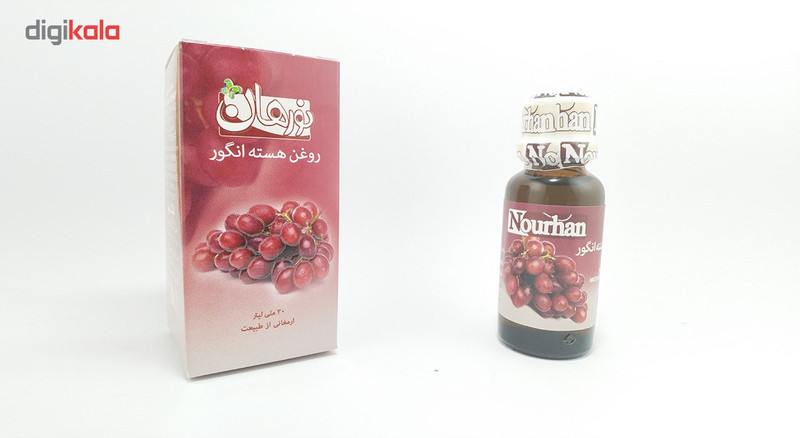 روغن هسته انگور نورهان حجم 30 میلی لیتر