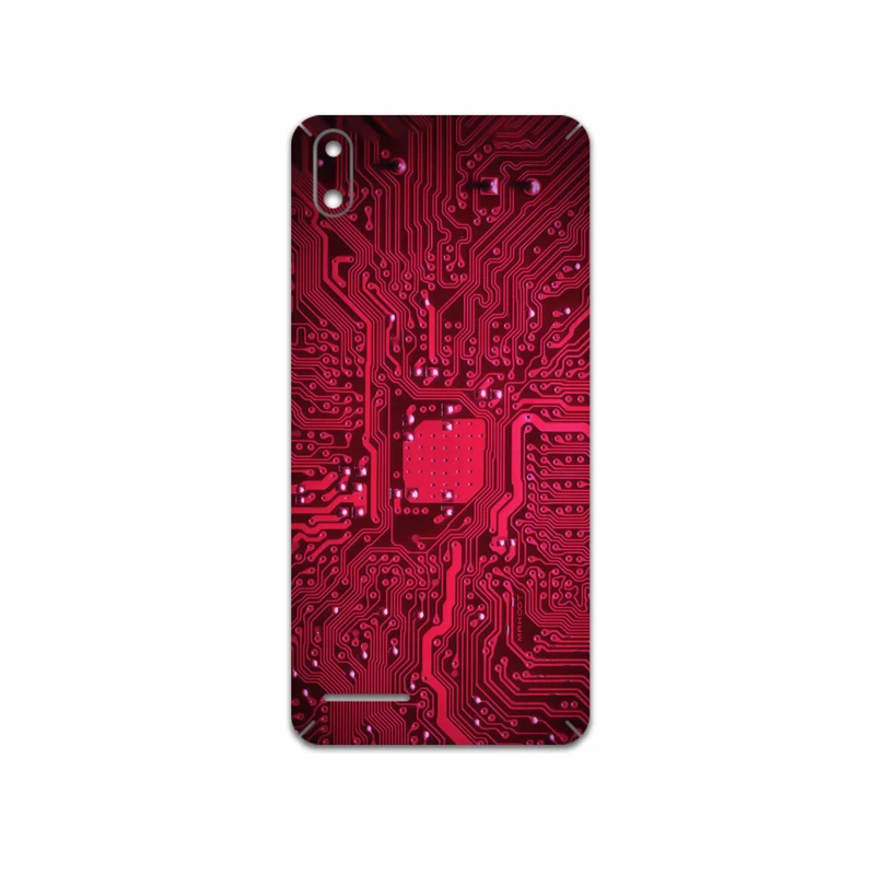 برچسب پوششی ماهوت مدل Red-Printed-Circuit-Board مناسب برای گوشی موبایل لاوا Z51