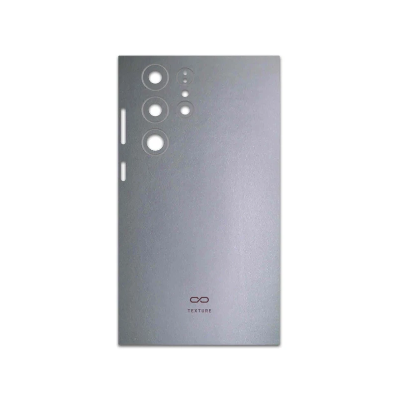 برچسب پوششی ماهوت مدل Matte-Silver مناسب برای گوشی موبایل سامسونگ Galaxy S23 Ultra