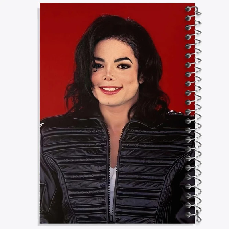 دفتر مشق 50 برگ خندالو مدل مایکل جکسون Michael Jackson کد 19217
