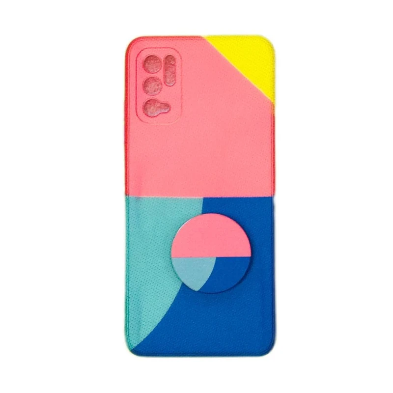 کاور مدل LOCA کد 05 مناسب برای گوشی موبایل شیائومی Poco M3 Pro/Redmi Note 10 5G به همراه پاپ سوکت