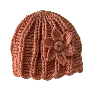 کلاه بافتنی بچگانه مدل کش بافت