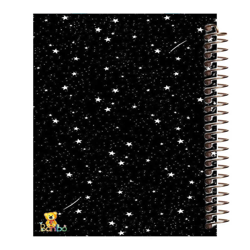 دفتر مشق 100 برگ بانیبو طرح ستاره  کد 896