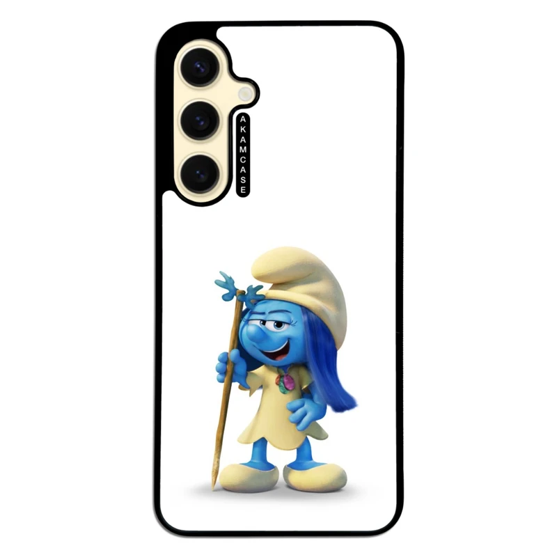 کاور آکام مدل AMC-WSGS24FE-SMURFS-21 مناسب برای گوشی موبایل سامسونگ Galaxy S24 FE
