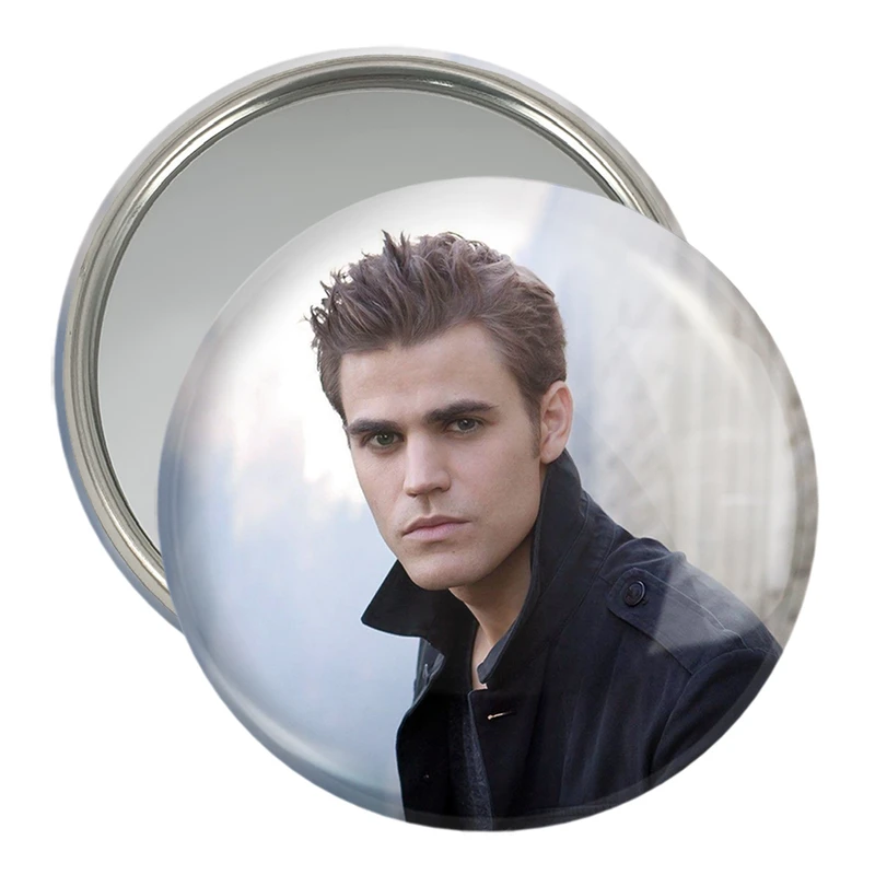 آینه جیبی خندالو مدل استفان سالواتوره خاطرات یک خون آشام The Vampire Diaries  کد 20252