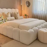 تخت خواب تدی دونفره مدل کفی فلزی جکدار VIP سایز 200&times;160 سانتی متر