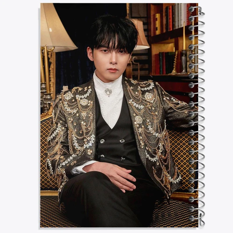 دفتر نقاشی 50 برگ خندالو مدل ریووک گروه سوپر جونیور Super Junior کد 12195