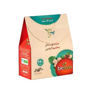 حبه بدون شکر بیلو با طعم دارچینی - 240 گرم