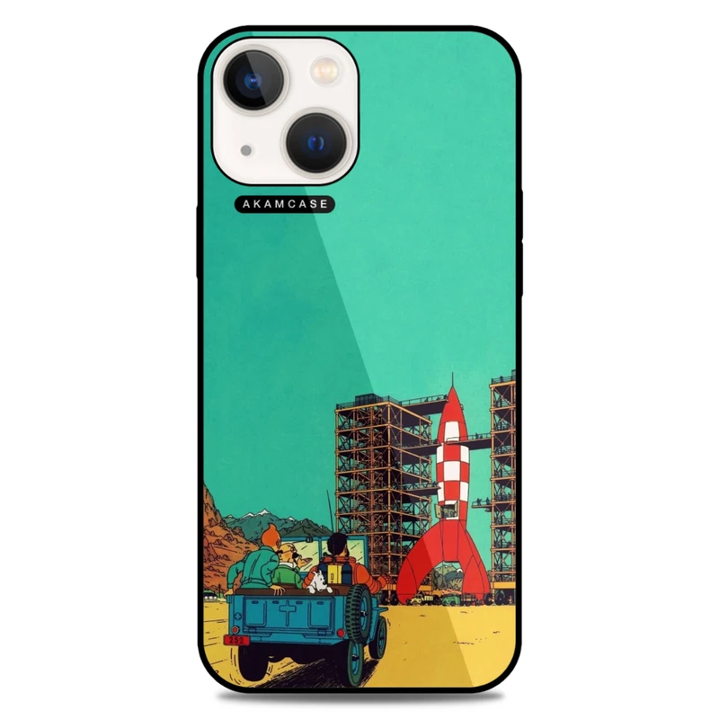 کاور آکام مدل AMC-WA13-TINTIN-17 مناسب برای گوشی موبایل اپل iPhone 13