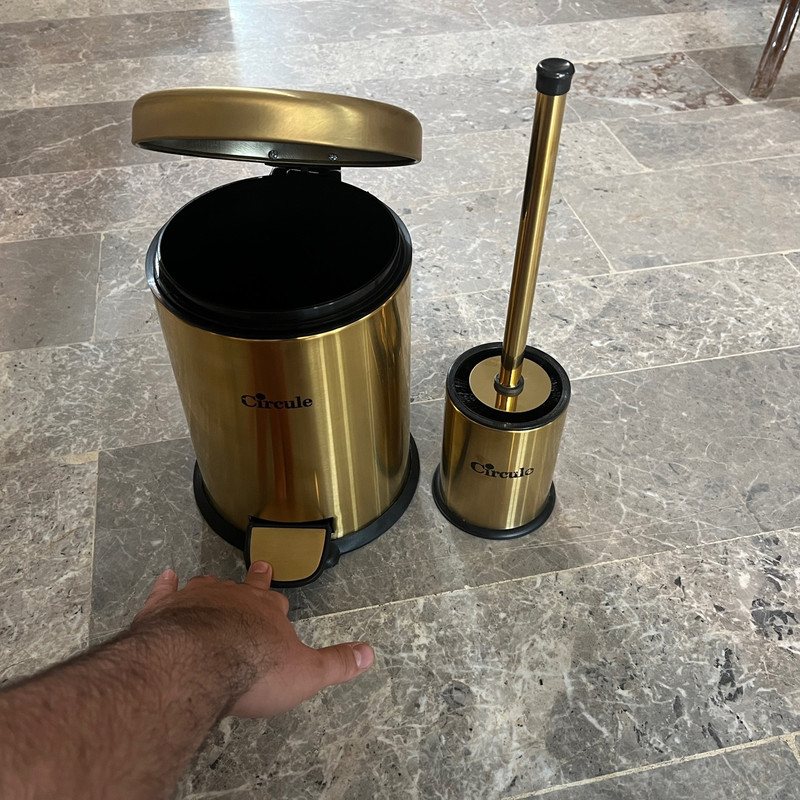 ست سطل و فرچه سیرکل مدل آرام بند کد S-TG