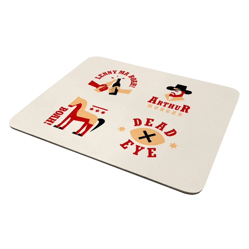 ماوس پد هومرو مدل S155-SIZE2437 طرح red dead redemption ماوس پد هومرو مدل S155-SIZE2437 طرح red dead redemption