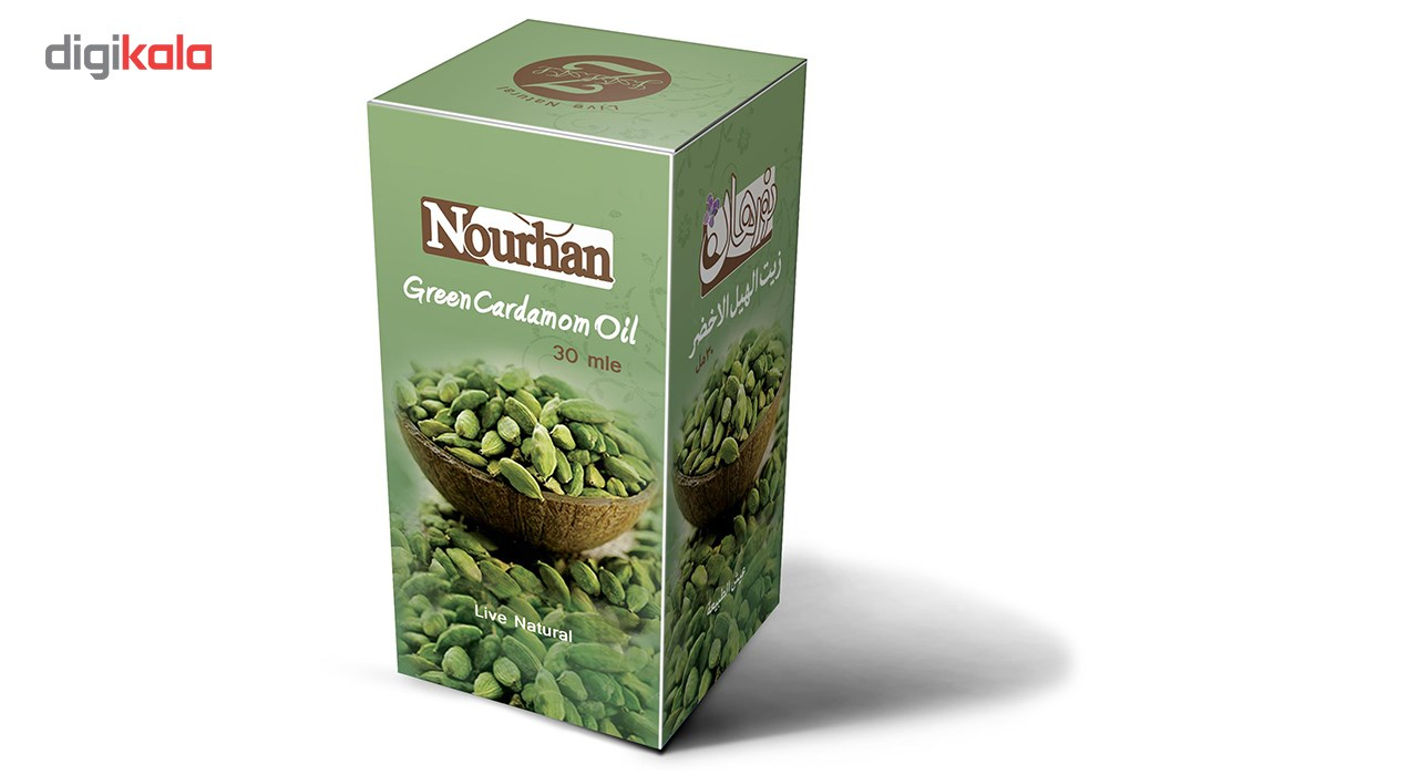 روغن هل سبز نورهان حجم 30 میلی لیتر