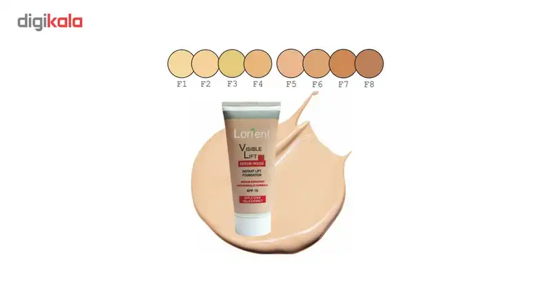 کرم پودر لورینت مدل Visible Lift شماره F3