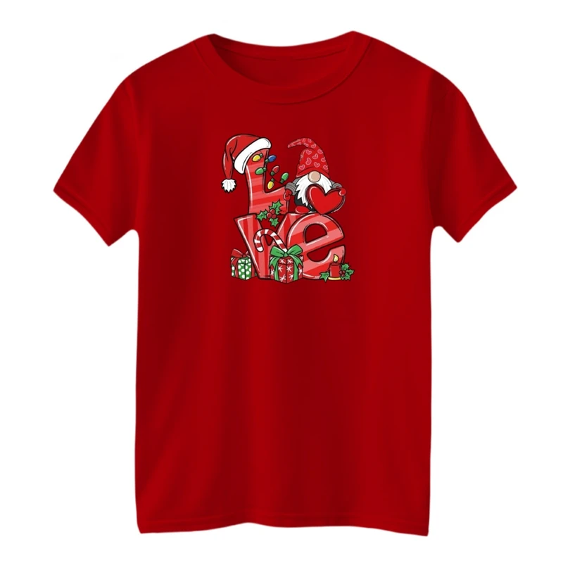 تی شرت آستین کوتاه بچگانه مدل کریسمسی کد012