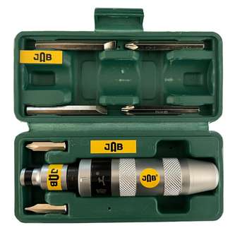 قیمت و خرید پیچ گوشتی ضربه خور جاب مدل JB-8870 مجموعه 8 عددی