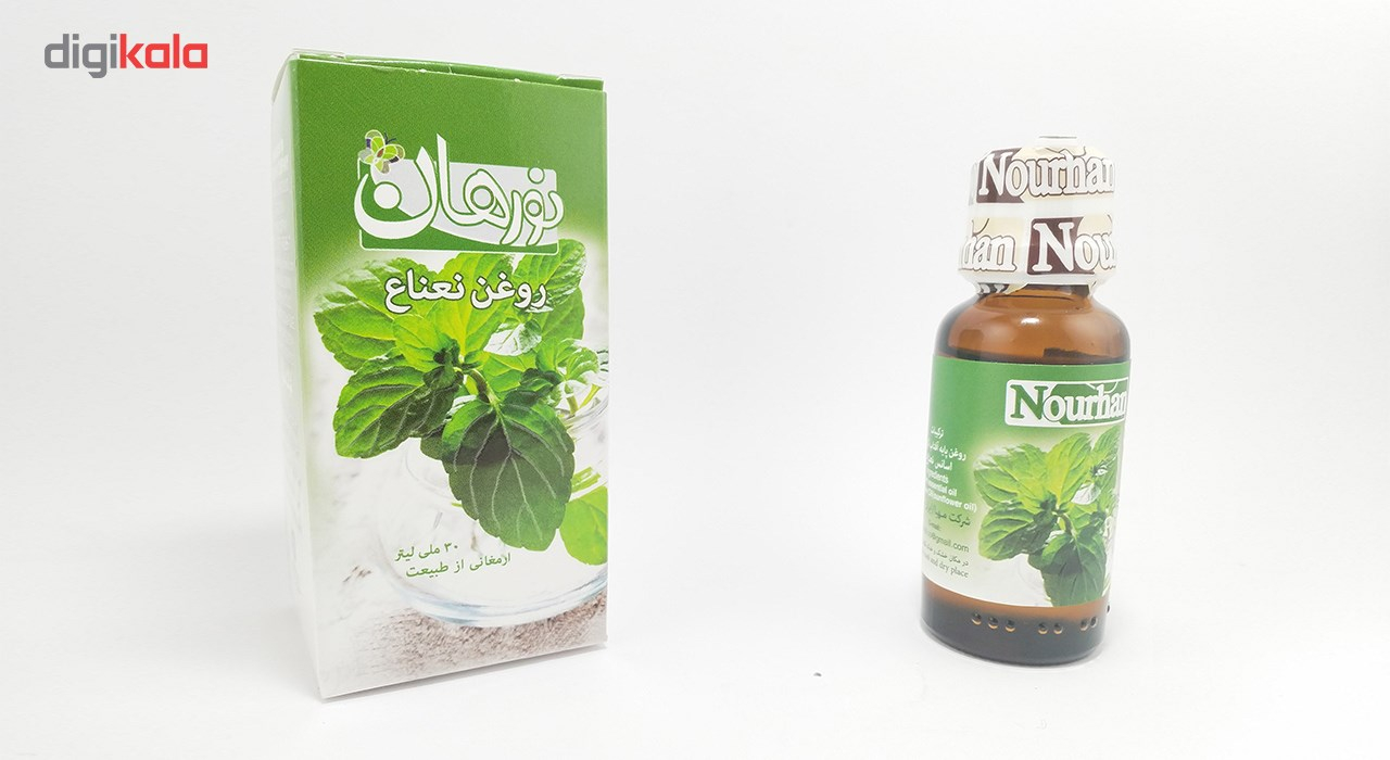 روغن نعنا نورهان حجم 30 میلی لیتر