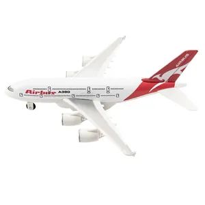 هواپیما بازی مدل موزیکال چراغدار طرح ایرباس A380 