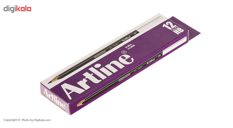 مداد مشکی آرت لاین مدل EP-HB/IL بسته 12 عددی