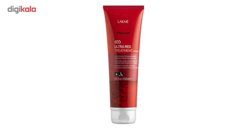 ماسک تثبیت کننده رنگ موی قرمز لاکمه مدل TEKNIA Ultra Red Treatment حجم 250 میلی لیتر ماسک تثبیت کننده رنگ موی قرمز لاکمه مدل TEKNIA Ultra Red Treatment حجم 250 میلی لیتر