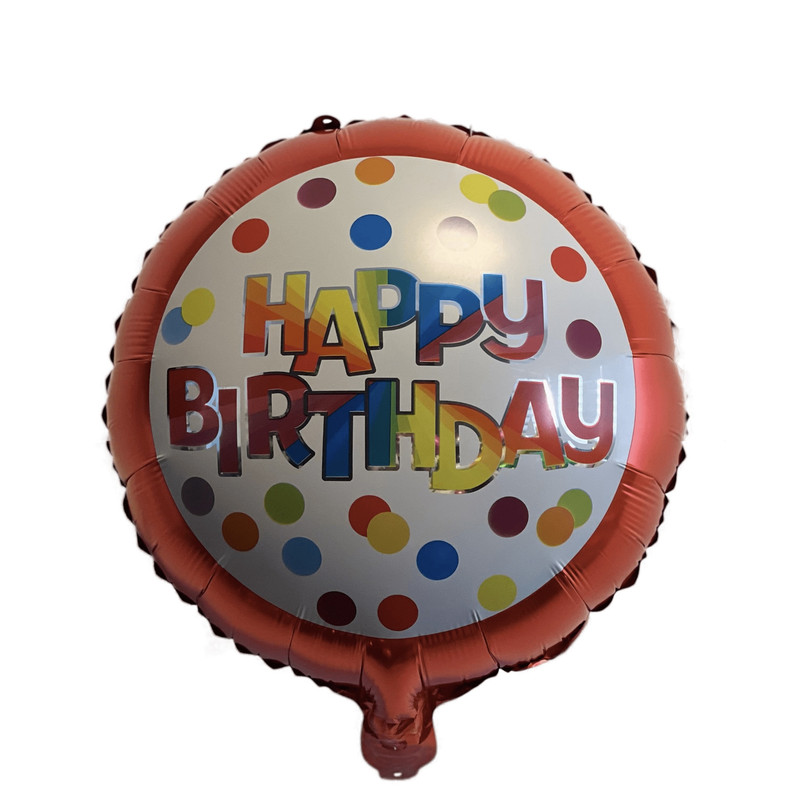 بادکنک فویلی پارتی لند تهران مدل happy birthday کد 1037