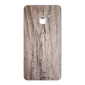 MAHOOT Walnut Texture Sticker for Samsung A8 Plus 2018