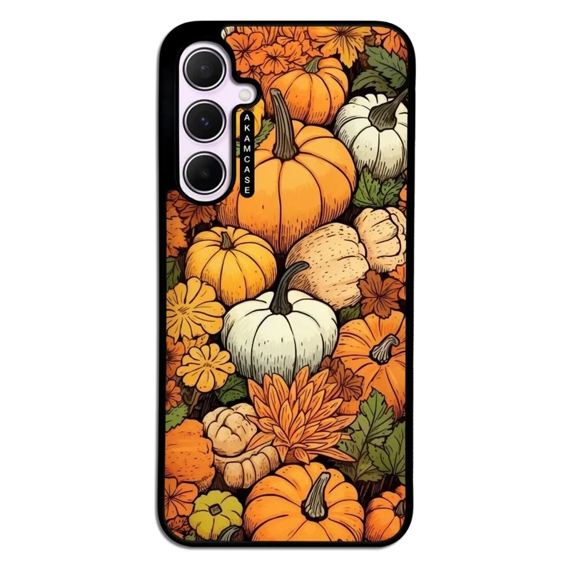 کاور آکام مدل AMC-WSGA35-PUMPKIN-5 مناسب برای گوشی موبایل سامسونگ Galaxy A35